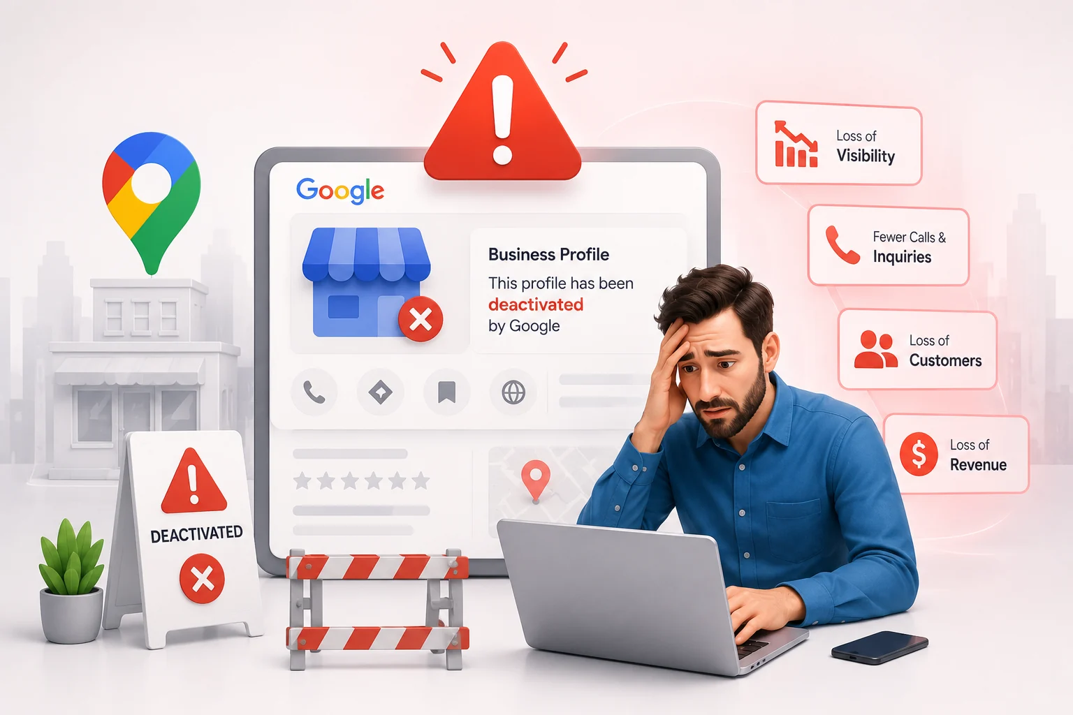 Common Reasons for GMB Profile Deactivation