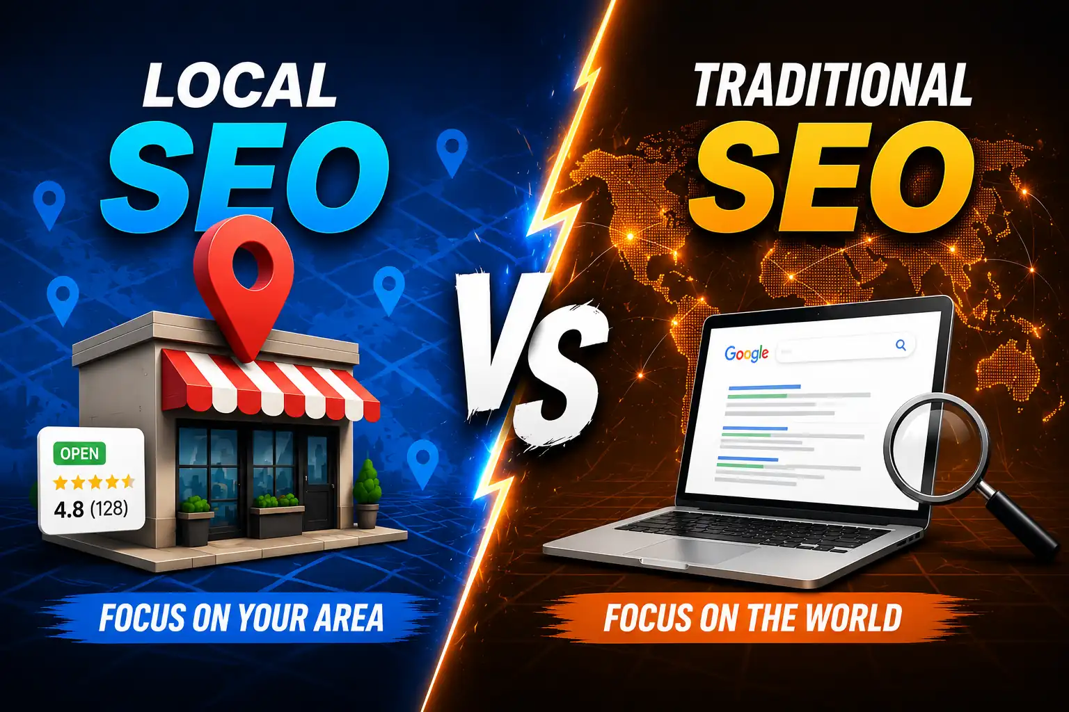 Local SEO vs Traditional SEO: Key Differences Explained