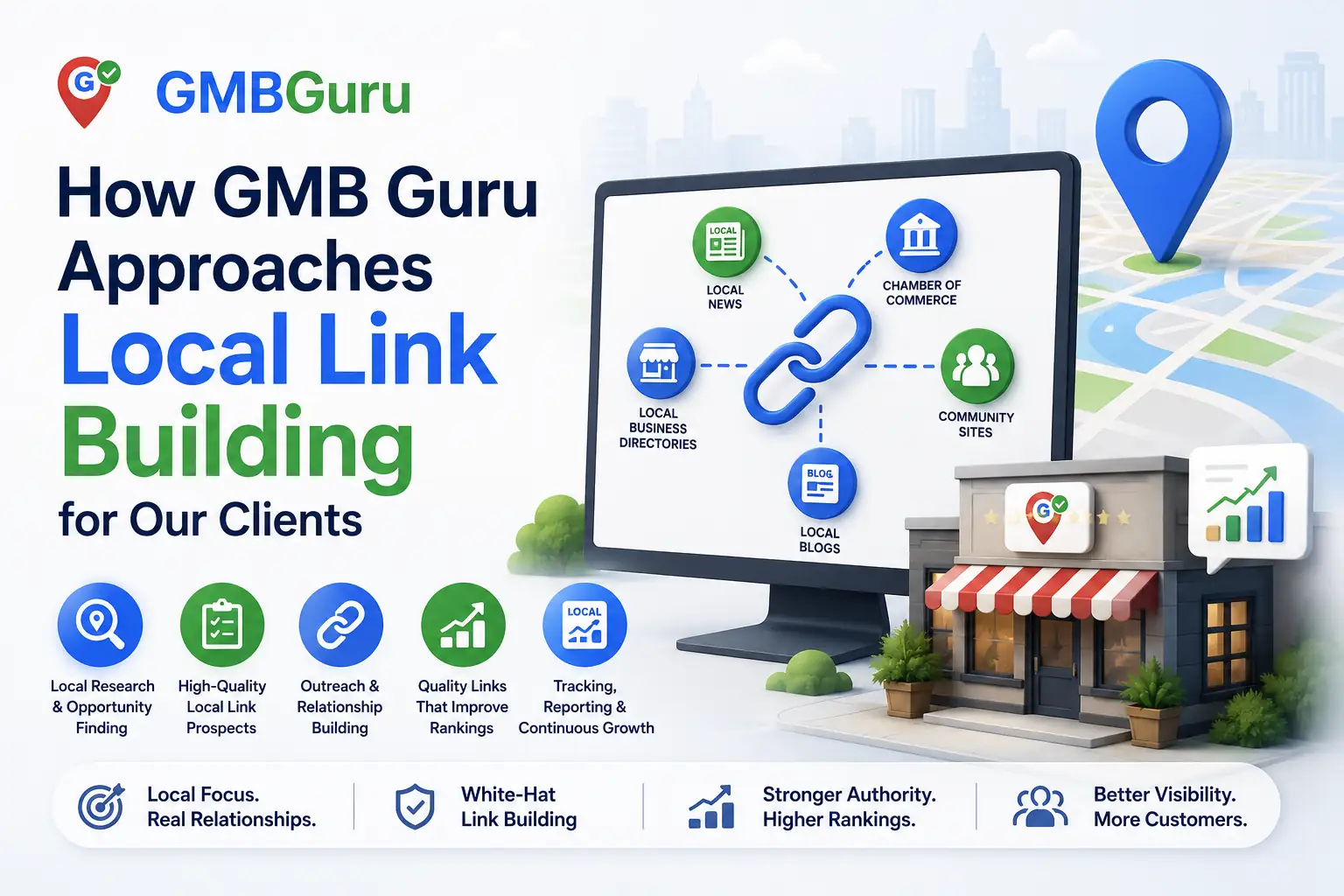 Local link building strategies that improve Google Maps ranking signals