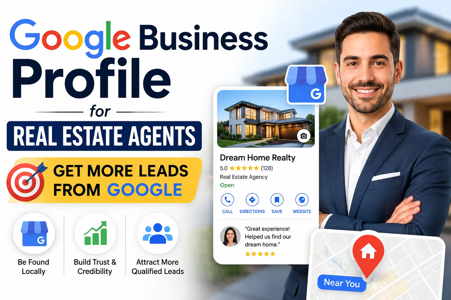 Google Business Profile for Real Estate Agents — Get More Leads in 2026