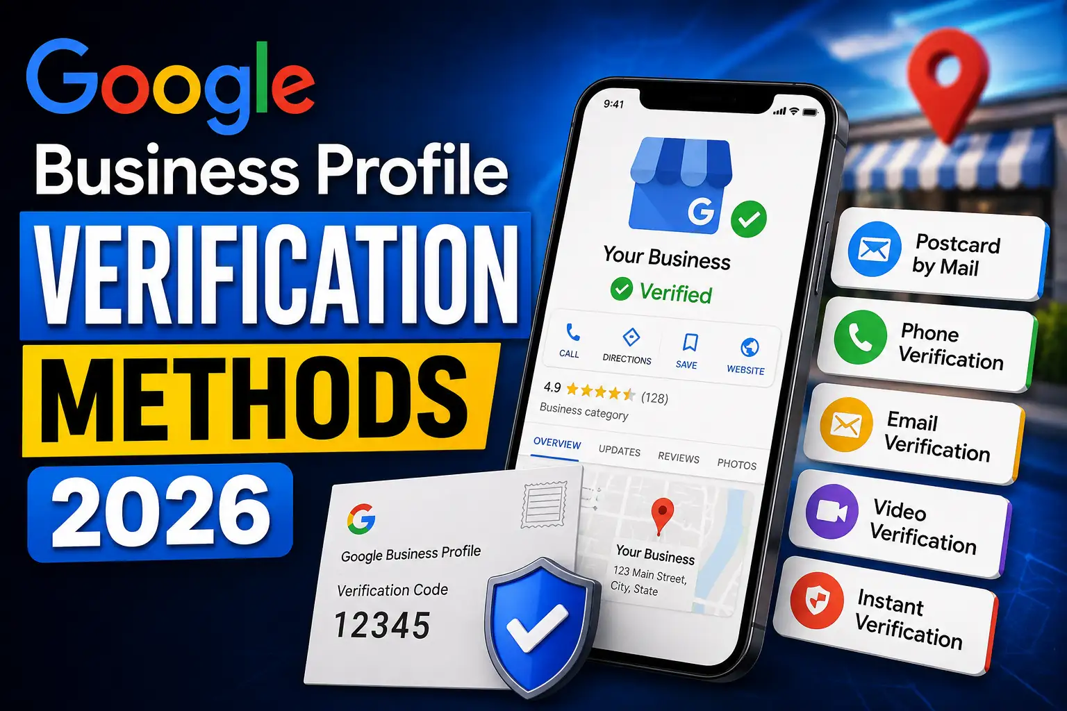 Google Business Profile Verification Methods 2026