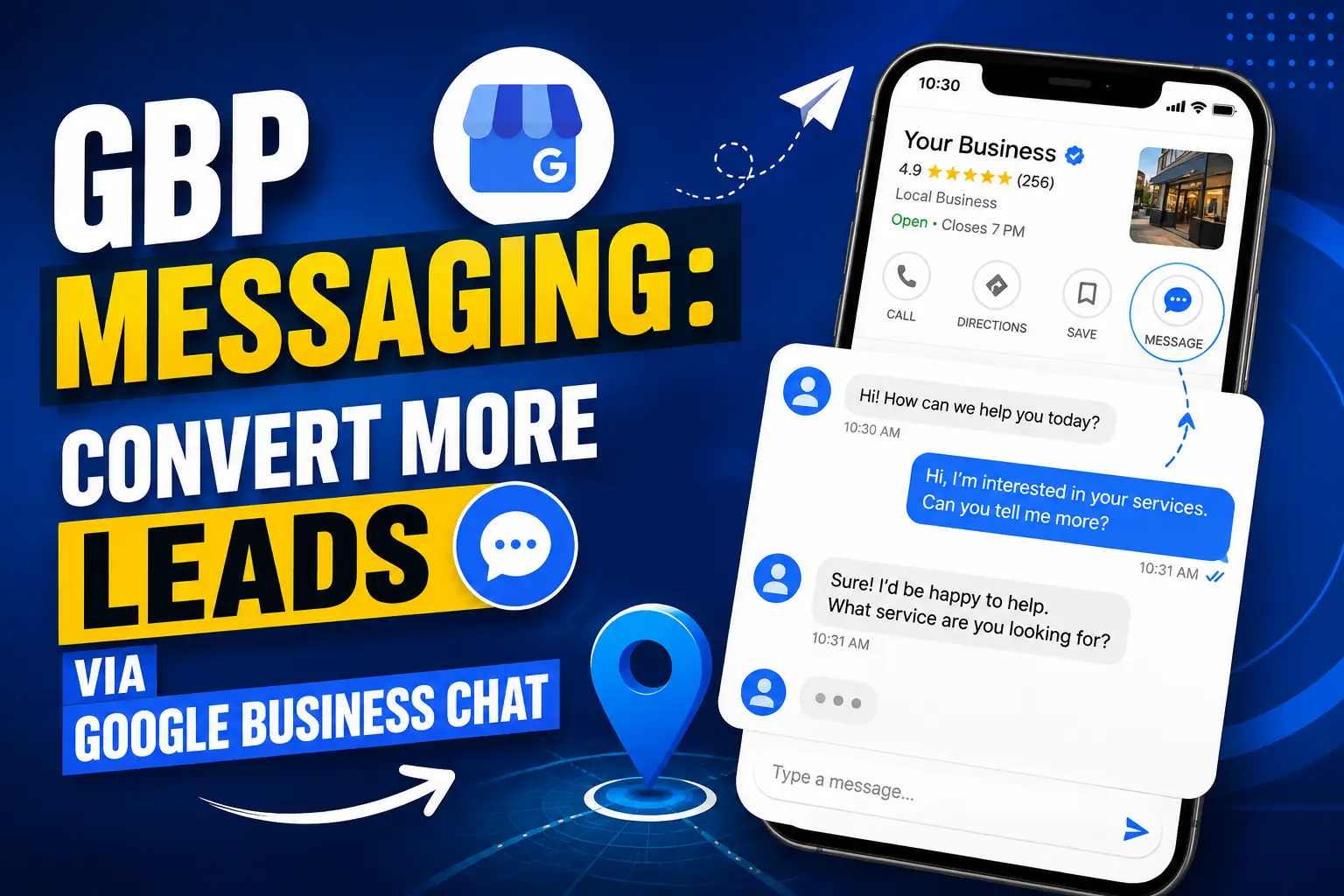 GBP Messaging: Convert More Leads via Google Business Chat